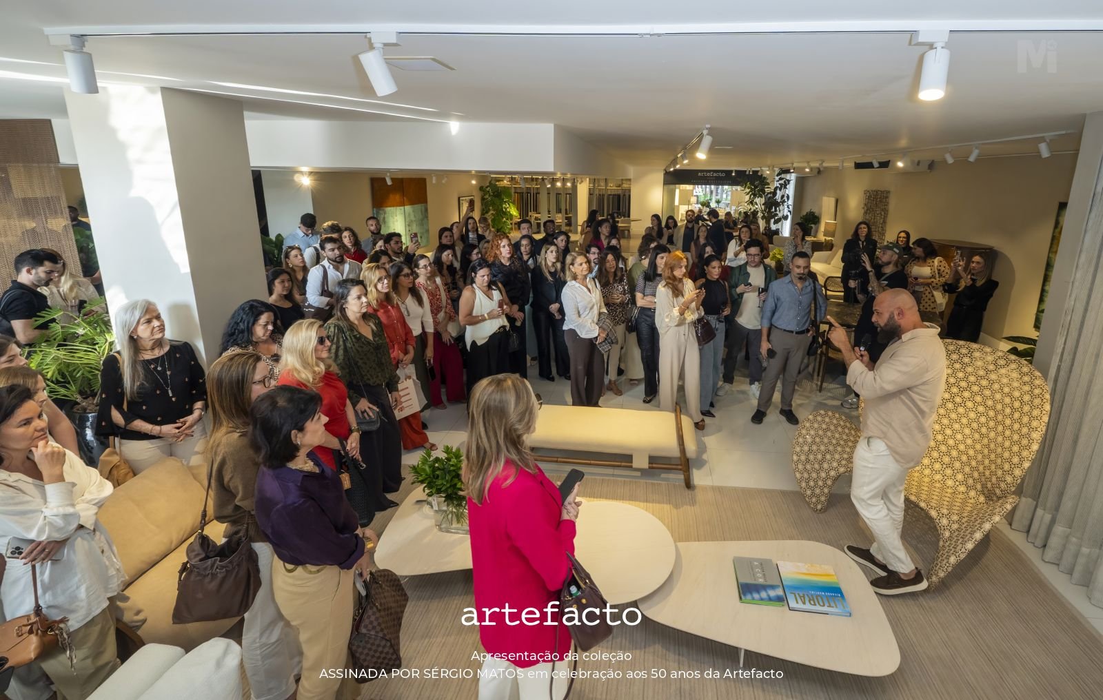 Apresentação da coleção ASSINADA POR SÉRGIO MATOS em celebração aos 50 anos da Artefacto